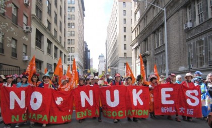 NPT再検討会議・ニューヨーク行動で核兵器禁止署名を提出！