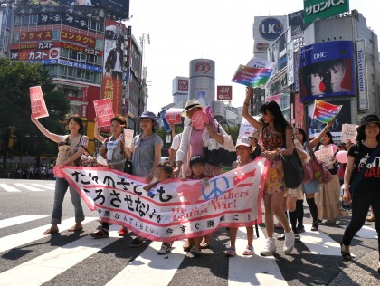 「だれの子どもも、ころさせない」ママの渋谷ジャックに2000人！