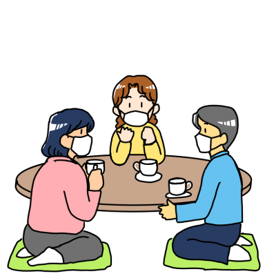 イラスト 新日本婦人の会中央本部